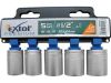 EXTOL klíče nástrčné, sada 5ks, 1/2", 18-19-21-22-24mm, CrV, EXTOL PREMIUM (65603)
