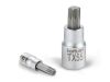 FORTUM hlavice zástrčná TORX, 1/2', TX30, L 55mm, CrV/S2, FORTUM (4700723)