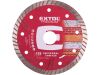 EXTOL kotouč diamantový řezný turbo plus, 125x22,2mm, suché i mokré řezání, EXTOL PREMIUM (8803032)