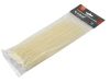 EXTOL pásky na vodiče, 4,8x380mm, 100ks, bílé, NYLON, EXTOL PREMIUM (8856114)