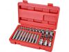 EXTOL hlavice a hroty sada 35ks, 1/4",3/8", 1/2" (8818211)