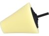 EXTOL kužel leštící pěnový, T80, žlutý, Ř80mm, stopka 6mm (8804566)