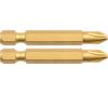 FORTUM-KITO hrot křížový sada 2ks, PH 1x50mm, S2-Titan. úprava, FORTUM-KITO, hrot křížový sada 2ks, PH 1x50mm, S2-Titan. úprava,