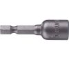 FORTUM-KITO klíč nástrčný magnetický 1/4" stopka, 10x48mm, CrV (4741610)