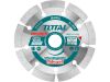 TOTAL Kotouč diamantový řezný, segmenový, suché i mokré řezání, 125x22,2mm (TAC2111253)