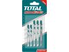 TOTAL Plátky do přímočaré pily, mix plátků, 5ks (TAC51051)
