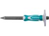 TOTAL sekáč špičatý s plastovým chráničem, industrial, šířka ostří 4mm, délka 305mm (THT4221216)