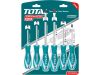 TOTAL šroubováky, sada 6ks, industrial, 3x (-) , 3xPH, CrV (THT250606)