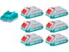 TOTAL Sada baterií a nabíječky, 20V Li-ion, 2000mAh, industrial (TFBCLI2062)