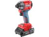 EXTOL utahovák rázový 1/4" aku SHARE20V, BRUSHLESS, 2Ah (8891814)