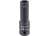FORTUM hlavice nástrčná rázová 1/2", 12mm, L 78mm, CrMoV (4703212)
