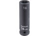 FORTUM hlavice nástrčná rázová 1/2", 16mm, L 78mm, CrMoV (4703216)