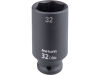 FORTUM hlavice nástrčná rázová 1/2", 32mm, L 78mm, CrMoV (4703232)