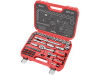 EXTOL PREMIUM hlavice nástrčné, sada 75ks, 1/4", 1/2" (8818321)