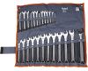 EXTOL klíče otevřené/očkové, sada 25ks, 6-32mm, CrV, EXTOL CRAFT (6334)