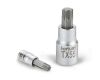 FORTUM hlavice zástrčná TORX, 1/4', TX27, L 37mm, CrV/S2, FORTUM (4701724)