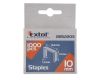 EXTOL spony, balení 1000ks, 10mm, 11,3x0,52x0,70mm, EXTOL PREMIUM (8852503)