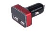 EXTOL nabíječka USB do auta, 12/24V, 2xUSB, měřič, 3,4A, 17W (42084)