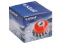 EXTOL kartáč hrnkový copánkový, O 80mm, vlnitý drát S 0,5mm, M14x2mm, EXTOL CRAFT (17008)