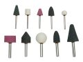 EXTOL brusky rotační, sada 10ks, O 3mm, 6mm, EXTOL CRAFT (1822)