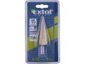 EXTOL vrták stupňovitý, 4-32/2mm, 15 otvorů, průměr stopky 10mm, délka 101mm, TiN, EXTOL CRAFT (20055)