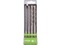 EXTOL vrták SDS PLUS příklepový do betonu, sada 4ks, 6, 8, 10, 12x160mm, dvojitá šroubovice, EXTOL CRAFT (23902)