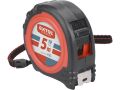EXTOL metr svinovací, 5m, šířka pásku 19mm, pryžový obal, EXTOL PREMIUM (3155)