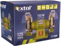EXTOL bruska stolní dvoukotoučová, 150W, 125x12,7xš.16mm, EXTOL CRAFT (410120)