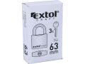 EXTOL zámek visací litinový, 63mm, 3 kliče, EXTOL CRAFT (77040)