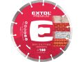 EXTOL kotouč diamantový řezný segmentový, 180x22,2mm, suché řezání, EXTOL PREMIUM (108714)
