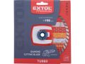 EXTOL kotouč diamantový řezný turbo, 150x22,2mm, suché i mokré řez., EXTOL PREMIUM (108753)