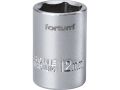 FORTUM hlavice nástrčná, 1/4', 12,0mm, L 25mm, 61CrV5, FORTUM (4701412)