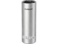 FORTUM hlavice nástrčná prodloužená, 1/4', 13mm, L 50mm, 61CrV5, FORTUM (4701526)