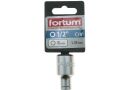FORTUM hlavice nástrčná, 1/2', 8,0mm, L 38mm, 61CrV5, FORTUM (4700408)