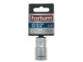 FORTUM hlavice nástrčná, 1/2', 17,0mm, L 38mm, 61CrV5, FORTUM (4700417)