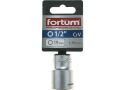 FORTUM hlavice nástrčná, 1/2', 19,0mm, L 38mm, 61CrV5, FORTUM (4700419)