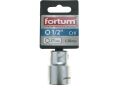 FORTUM hlavice nástrčná, 1/2', 21,0mm, L 38mm, 61CrV5, FORTUM (4700421)