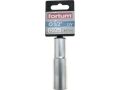 FORTUM hlavice nástrčná prodloužená, 1/2', 17mm, L 77mm, 61CrV5, FORTUM (4700517)