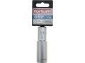 FORTUM hlavice nástrčná prodloužená, 1/2', 19mm, L 77mm, 61CrV5, FORTUM (4700519)