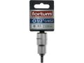 FORTUM hlavice zástrčná imbus, 1/2', HX5, L 55mm, CrV/S2, FORTUM (4700605)