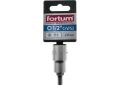 FORTUM hlavice zástrčná imbus, 1/2', HX6, L 55mm, CrV/S2, FORTUM (4700606)