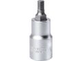 FORTUM hlavice zástrčná imbus, 1/2', HX6, L 55mm, CrV/S2, FORTUM (4700606)