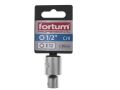 FORTUM hlavice nástrčná vnitřní TORX, 1/2', E12, L 38mm, 61CrV5, FORTUM (4700701)