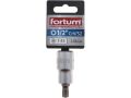 FORTUM hlavice zástrčná TORX, 1/2', TX45, L 55mm, CrV/S2, FORTUM (4700725)