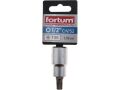 FORTUM hlavice zástrčná TORX, 1/2', TX50, L 55mm, CrV/S2, FORTUM (4700726)