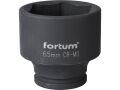 FORTUM hlavice nástrčná rázová, 3/4“, 65mm, L 80mm, CrMoV, FORTUM (4703065)