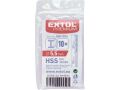EXTOL vrták do kovu HSS, bal 10ks, O 5,5 L=93 L1=57, HSS, EXTOL PREMIUM (8801055)