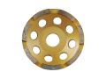 EXTOL kotouč diamantový brusný jednořadý 125mm x22,2mm (8803112)