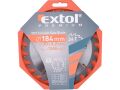 EXTOL kotouč pilový s SK plátky, 184x2,2x30mm, 24T, šířka SK plátků 3,2mm, EXTOL PREMIUM (8803220)