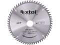 EXTOL kotouč pilový s SK plátky, 210x2,2x30mm, 60T, šířka SK plátků 3,2mm, EXTOL PREMIUM (8803237)